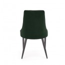 Стул HALMAR K365 темно-зеленый/черный